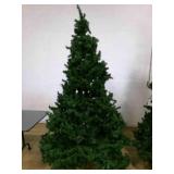 9 ft Christmas Tree 5ft wide--unlit no lights