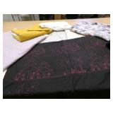 Quilt Long Arm Practicing Pieces & Bottoms of Quil