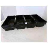 Vintage Heavy Bread Baking Pan-Painted Glossy Blac