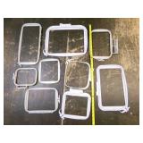 9 Machine Embroidery Hoops