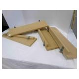 8 Cloth Covered Chairs-Event Seating w/rolling rac