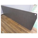 8 Ft Folding table-Gray top--HEAVY some blemishes