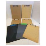 9 Clip Boards-2 not pictured