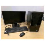 Dell Computer, Monitor, Keyboard, Mouse