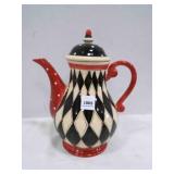 Ceramic Decorative Tea Pot-10" tall