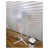 360 Surround Ceramic Heater-Powers on, Fan on