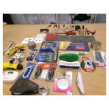 Tools-Screw drivers, wrenches, brushes, switch