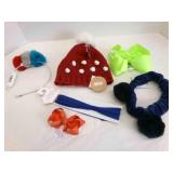 Mud Pie Child Stocking Cap, Head bands, Bows,