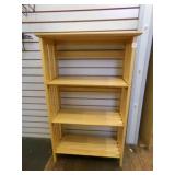 Foldable 4 Shelf Display Shelves 26"x12"x42"
