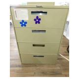 4 Drawer Pattern File Cabinet 25"x30"42"