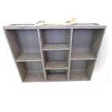 Wood Display Cabinet-Farmhouse style