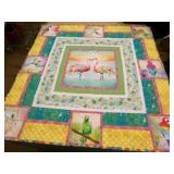 Quilt-Machine Pieced & machine Quilted 54"x54"