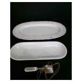 Mud Pie Let Thanksgiving Begin-serving dish, Oval