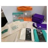 8 Different sizes of totes, 3 Nail aprons