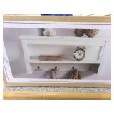 Wall Shelf w/hooks NEW in Box Allen & Roth