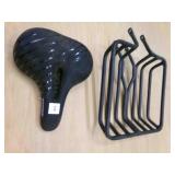 Eodes Bike Gel Seat, Bike Cargo Rack 12"x12"