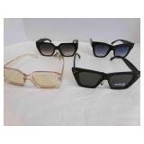 4 Pair of Ladies Sunglasses