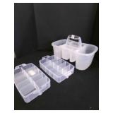 2-Glide Thread Storage boxes-Holds 10, Utility tot