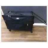 Tutto Sewing Machine Tote On Wheels-dusty