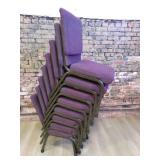 8 Cloth Covered Chairs-Event Seating