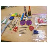 Scissors, Sewing Notions, Elastic, machine needles