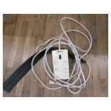 Tripplite Surge Protector 20 ft & rubber cord cove