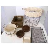 Farmhouse Style Storage Containers-7, Basket