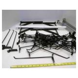 Slatwall Hooks & Hanger rod, Gridwall Shelf bracke