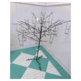 Wire Tree w/Hang Candle Holders 44" tall