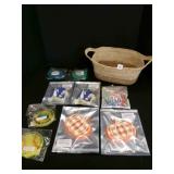 9 Freshies in basket