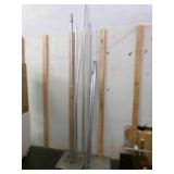 Pipe & Drape Set up--4-8ft poles w/bases, 3-expand