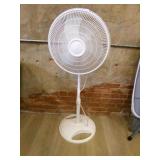 Lasko Oscillating Floor Fan--Powers on