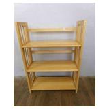 Foldable 3 shelve bookcase 27ï¿½"x11