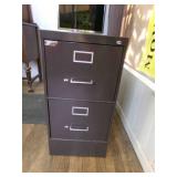 2 Drawer Steelcase File Cabinet-30"x15"x30"