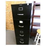 Steelcase 4 Drawer Metal file Cabinet