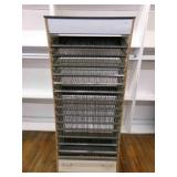 Wire rack display stand for Thread-tray slide out