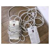 2 Tripplite Surge Protectors 20 ft