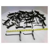50 Black Gridwall Hooks