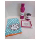 2 Caus Insulated Drinks, Wise Sayings Porcelain Tr