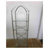 4 shelf Glass Display stand 18"x18"62"
