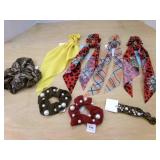 8 NEW Hair Tied for Pony Tails