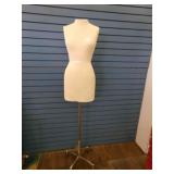 Dress Makers form on Vintage stand-rolls nicely