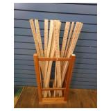 Yard Sticks & Stand