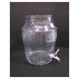 Pioneer Woman Glass Drink Dispenser-Lid is missing