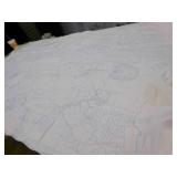 Quilt Show Demo Piece-65"x89" has batting & back