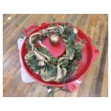 Christmas Garland made for table dï¿½cor--has lights