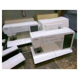 3 Pfaff Trade-in Sewing Machines & 2 extensions