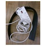 Tripplite Surge Protector 20 ft & rubber cord cove