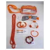 Orange Fashion Accessories-Earrings, bracelets