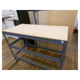 Workbench Rack Keyhole slot-3 shelves particle boa